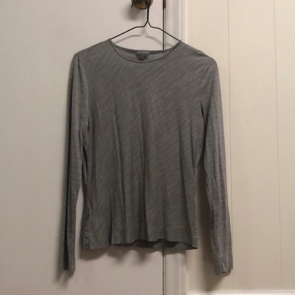Grey Ann Taylor long sleeve shirt